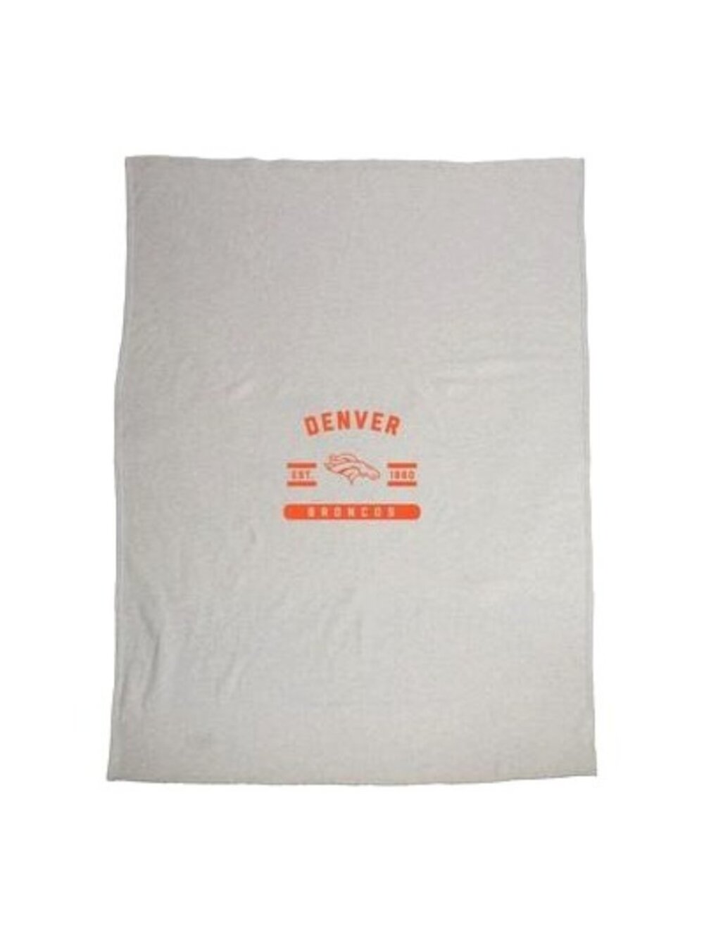 Warm Denver Broncos 54' X 84' Soft Sweatshirt Blanket